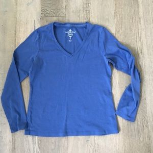 Bass blue long sleeve t shirt